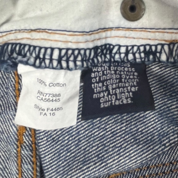 J Crew Factory Women’s 29 Boyfriend Fit Whiskered Blue Jeans Zipper Fly‎ F4485 - Picture 9 of 9